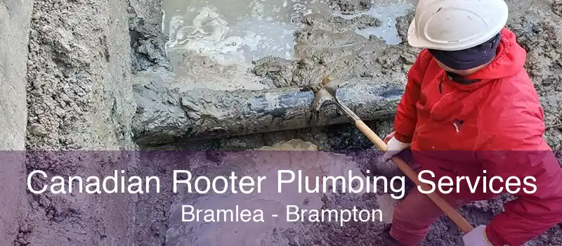 Canadian Rooter Plumbing Services Bramlea - Brampton