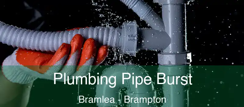  Plumbing Pipe Burst Bramlea - Brampton